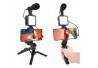 TRIPÉ PARA CELULAR COM MICROFONE HOOPSON MOD TP-002-H