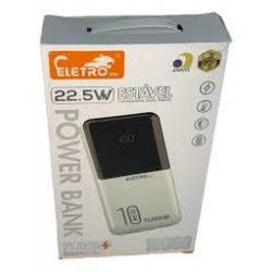 CARREGADOR PORTÁTIL USB 10.000MAH POWER BANK ELETRO MOD EL-2943