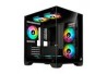 GABINETE GAMER RISE GALAXY GLASS MINI S/ FONTE