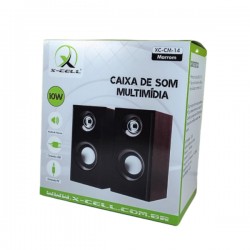 CAIXA SOM USB 10W X-CELL MOD XC-CM-14 PRETO