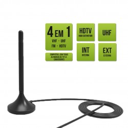 ANTENA DIGITAL HDTV FLEX 3M MOD FX-ANT-6