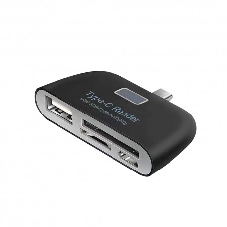 HUB LEITOR USB-C 4 EM 1 X-CELL MOD XC-ADP-49