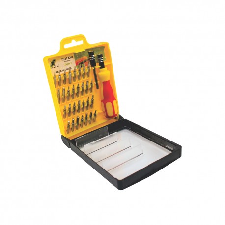KIT FERRAMENTAS 33X1 INTERCAMBIÁVEIS X-CELL MOD XC-K6032B
