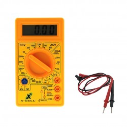 MULTÍMETRO DIGITAL PORTATIL X-CELL MOD XC-MD-830D