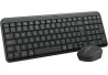 TECLADO+MOUSE LOGITECH S/ FIO MK250 GRAFITE