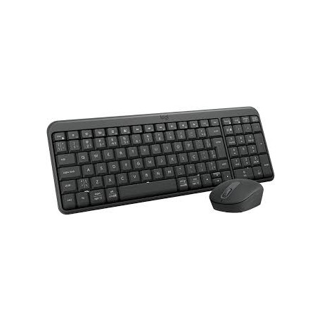 TECLADO+MOUSE LOGITECH S/ FIO MK250 GRAFITE