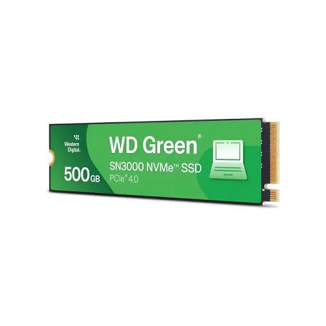 HD SSD 500GB M.2 NVME WESTERN GREEN SN300
