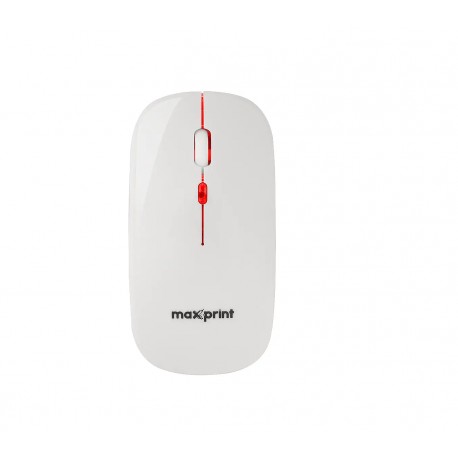 MOUSE ÓPTICO S/ FIO MAXPRINT CROMA BRANCO MOD 60000161