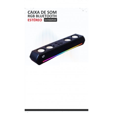 SOUNDBAR GAMER HOOPSON MOD CX-PC022LED