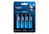 PACK C/ 4 PILHAS AA ULTRA ALCALINA LR6 ELGIN MOD 82433