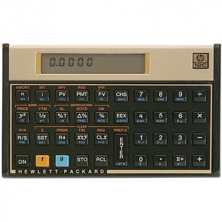 CALCULADORA HP FINANCEIRA 12C GOLD
