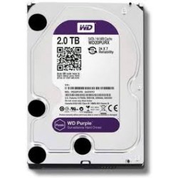 HD SATA 2000GB WD PURPLE 5400 RPM