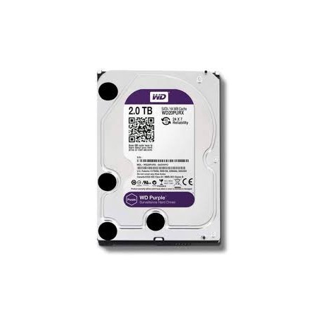 HD SATA 2000GB WD PURPLE 5400 RPM