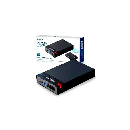 GAVETA EXTERNA USB 3.0 HD 3,5 SATA EXBOM MOD CGHD-G5