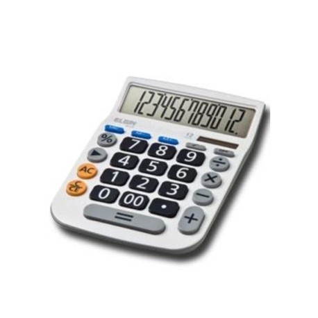 CALCULADORA MESA ELGIN MOD MV4132 BRANCA