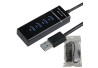 MINI HUB USB 4 PORTAS 3.0 HOOPSON MOD HUB3-3
