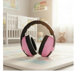 ABAFADOR DE RUÍDO INFANTIL FLEXGOLD MOD FX-FAB-01 ROSA