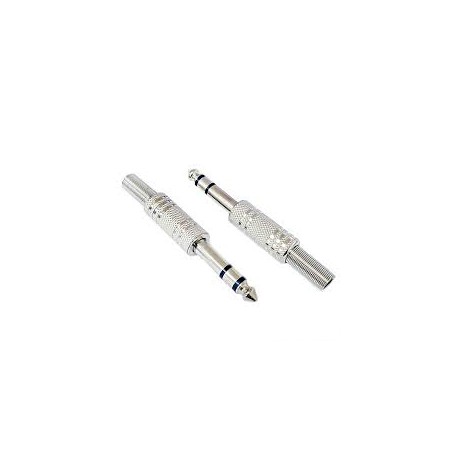 ADAPTADOR AUDIO P10 MACHO STEREO