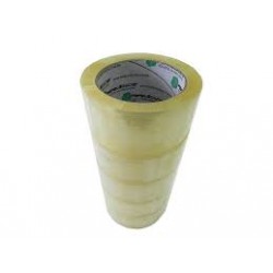 FITA ADESIVA TRANSPARENTE 48MM X 100M C/ 5 UNIDADES