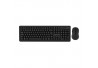 TECLADO+MOUSE C3TECH USB S/ FIO RECARREGÁVEL MOD K-W200BK