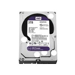 HD SATA 3000GB WD PURPLE 5400 RPM