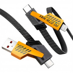CABO USB 4 EM 1 A-C-L 1M C3TECH MOD CB-440YL
