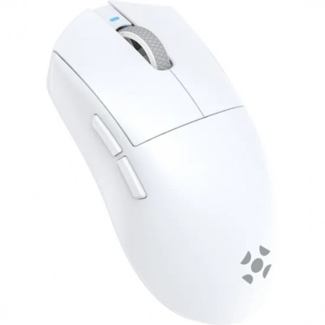 MOUSE ÓPTICO S/ FIO LOYAL C/ BASE FORTREK BRANCO MOD 86964