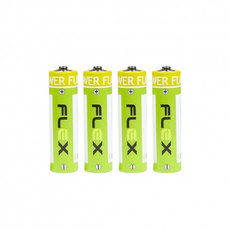 PACK C/ 4 PILHAS AA 1.5V FLEXGOLD MOD FX-AAZ40