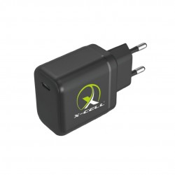 CARREGADOR TOMADA USB-C PD 40W X-CELL MOD XC-UR90 PRETO