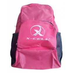 MOCHILA IMPERMEÁVEL 2 BOLSOS DE ZIPER X-CELL MOD XC-MH-01 ROSA
