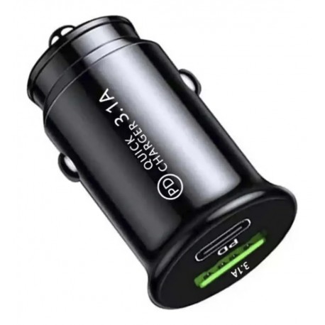 CARREGADOR VEICULAR USB-C / USB-A X-CELL MOD XC-V17USB