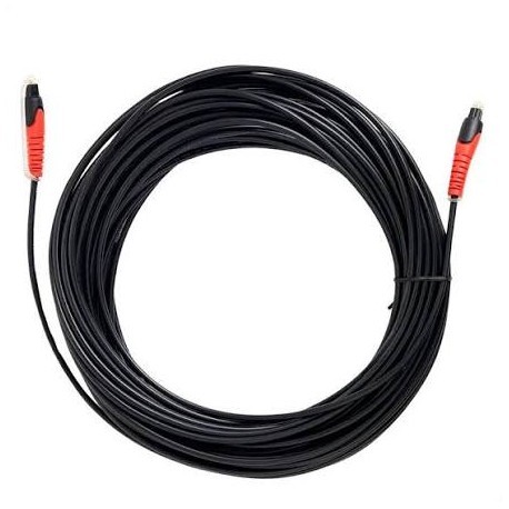 CABO OPTICO FIBRA TOSLINK 15M