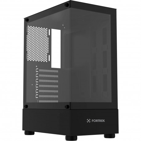 GABINETE GAMER FORTREK MID-TOWER CRYSTAL S/ FONTE MOD 86948