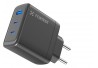 CARREGANDO GAN USB-C USB-A 65W CG633 FORTREK MOD 85745