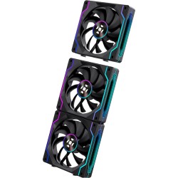 KIT 3 COOLER P/ GABINETE WIRELESS TWISTER FORTREK MOD 86941 PRETO