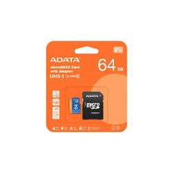 MICRO SD 64GB ADATA CLASSE 10 V10