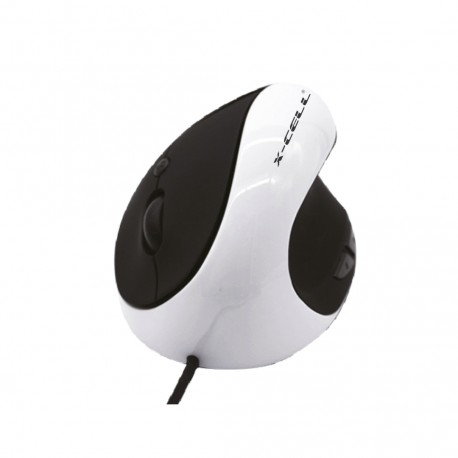 MOUSE ÓPTICO USB X-CELL ERGONOMICO MOD XC-MS-31 BRANCO