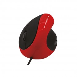 MOUSE ÓPTICO USB X-CELL ERGONOMICO MOD XC-MS-31 VERMELHO