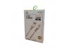 CABO USB LIGHTNING 2M X-CELL MOD XC-CD-141 BRANCO