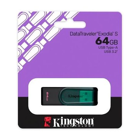 PEN DRIVE 64GB USB 3.2 KINGSTON KC-U3C64-7TG