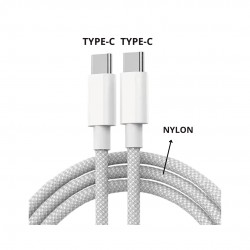 CABO USB-C / USB-C 1M PD 100W X-CELL MOD XC-CD-129 BRANCO