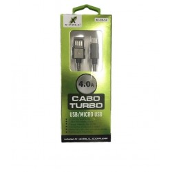 CABO USB AM X MICRO USB 1M TURBO 4.0A X-CELL MOD XC-CD-54 
