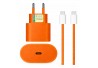 CARREGADOR TOMADA USB-C / USB-C COMPATÍVEL IPHONE 17 PRO MAX 40W