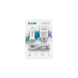 KIT VEICULAR MICRO USB ELGIN MOD 46RCK1USB00M