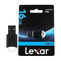 PEN DRIVE 16GB LEXAR MOD JUMPDRIVE V40