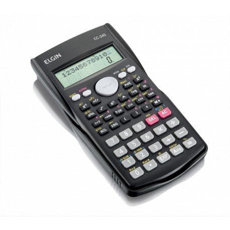 CALCULADORA ELGIN CIENTÍFICA MOD CC240 PRETA