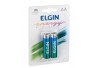 PACK C/ 2 PILHAS AA ALCALINA LR6 ELGIN MOD 82152