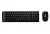 TECLADO+MOUSE LOGITECH S/ FIO MK220 PRETO