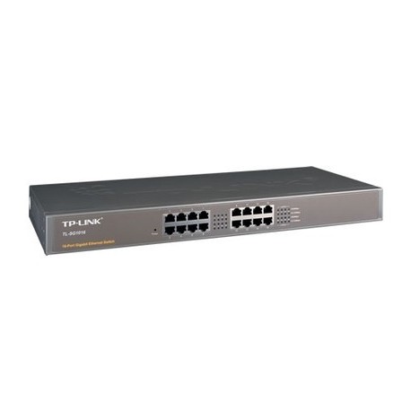 HUB SWITCH 16 PORTAS 10/100/1000 TP-LINK GIGABIT TL-SG1016D
