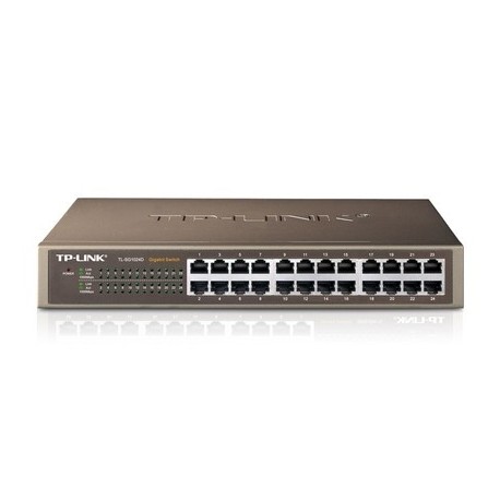 HUB SWITCH 24 PORTAS 10/100/1000 TP-LINK GIGABIT TL-SG1024D